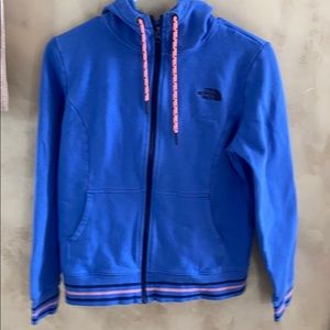 NorthFace Zip-up Hooded Sweatshirt